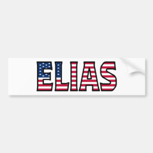 Pegatina Para Coche Elias Name Vorname USA Aufkleber Sticker Auto