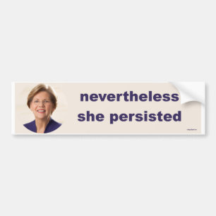 Pegatina Para Coche Elizabeth Warren