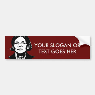 Pegatina Para Coche Elizabeth Warren -