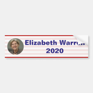 Pegatina Para Coche Elizabeth Warren - 2020
