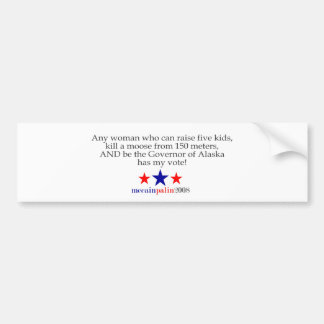 Pegatina Para Coche Ella tiene mi voto