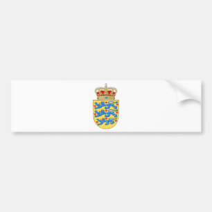 Pegatina Para Coche emblema de Dinamarca
