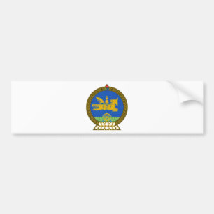 Pegatina Para Coche Emblema del estado de Mongolia