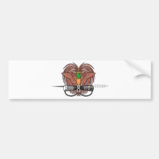 Pegatina Para Coche Emblema nacional de Papúa Nueva Guinea
