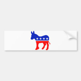 Pegatina Para Coche Emblema político Fiesta democrático (Donkey)