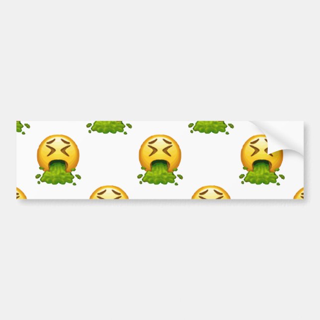 Pegatina Para Coche emoji (Frente)