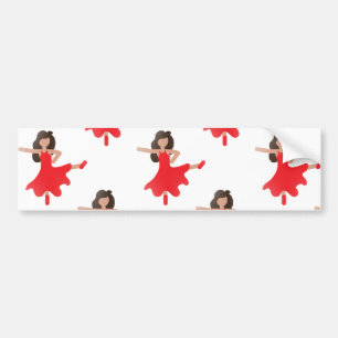 Pegatina Para Coche emoji de bailarín