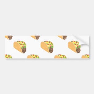 Pegatina Para Coche emoji taco