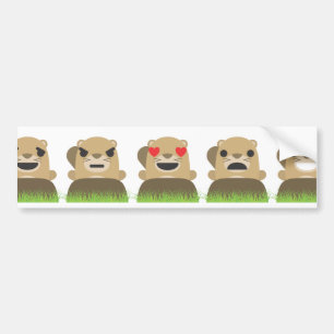 Pegatina Para Coche emojis de manada