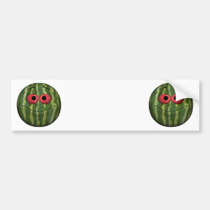 Pegatina Para Coche Emoticon de sandía