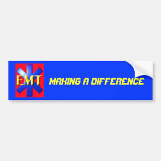 Pegatina Para Coche emt, diferenciando