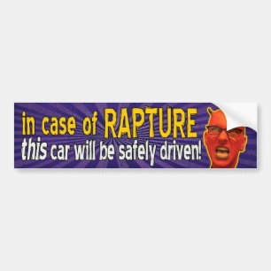 Pegatina Para Coche En caso del éxtasis Bumpersticker