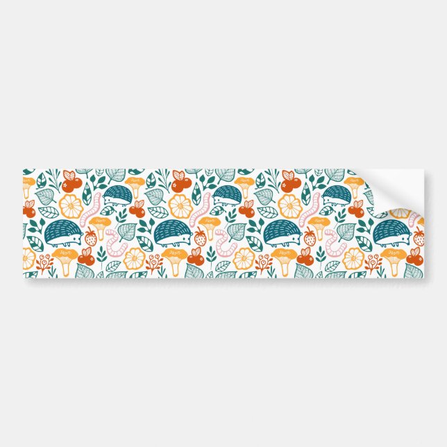 Pegatina Para Coche En el bosque (Frente)