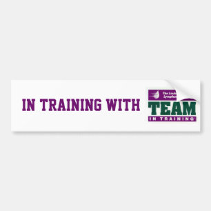 Pegatina Para Coche En el entrenamiento con TNT