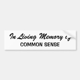 Pegatina Para Coche En memoria viva… de su texto