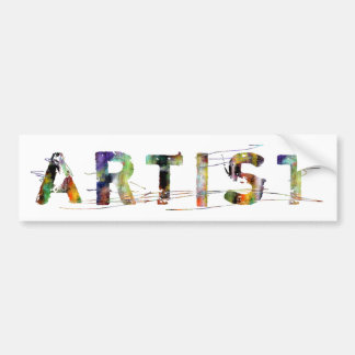 Pegatina Para Coche En una palabra: Artista