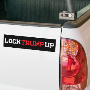 Pegatina Para Coche Encerrar a Trump Political
