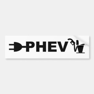 Pegatina Para Coche Enchufe y bomba de PHEV