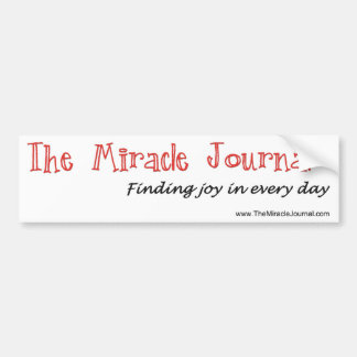 Pegatina Para Coche Encontrando la alegría en cada día - diario del