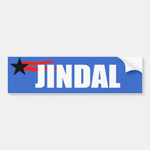 Pegatina Para Coche Engranaje de la elección de BOBBY JINDAL