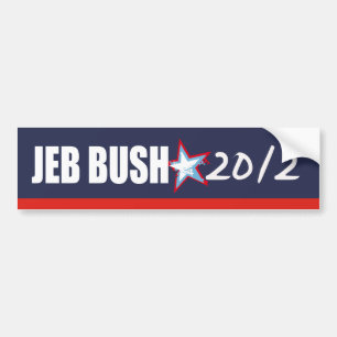 Pegatina Para Coche Engranaje de la elección de JEB BUSH