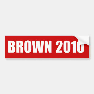 Pegatina Para Coche Engranaje de la elección de JERRY BROWN