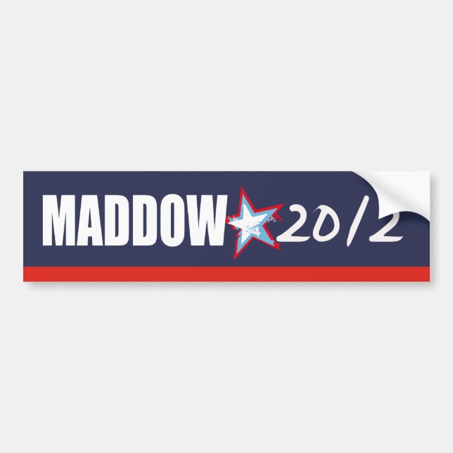 Pegatina Para Coche Engranaje de la elección de MADDOW (Frente)