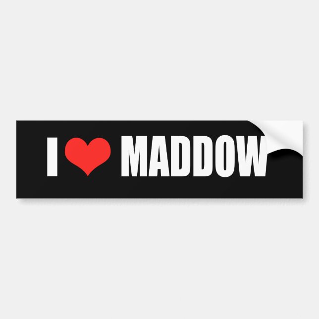 Pegatina Para Coche Engranaje de la elección de MADDOW (Frente)
