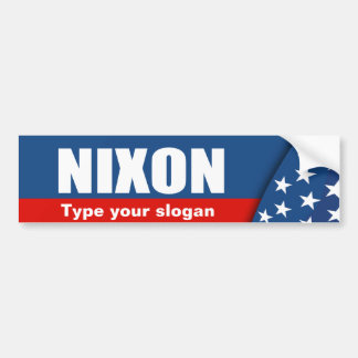 Pegatina Para Coche Engranaje de la elección de RICHARD NIXON