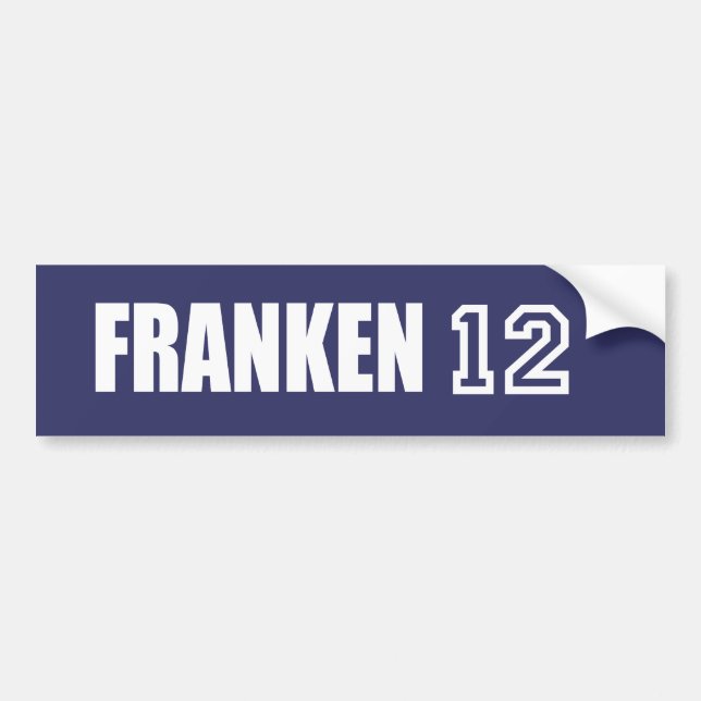Pegatina Para Coche Engranaje de la elección del AL FRANKEN (Frente)