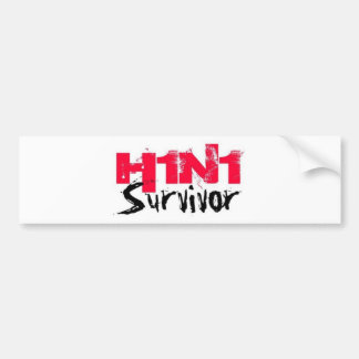 Pegatina Para Coche Engranaje del superviviente H1N1
