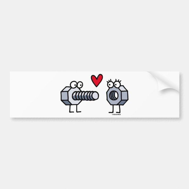 Pegatina Para Coche Enrosque (Frente)