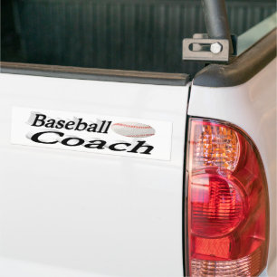 Pegatina Para Coche Entrenador de béisbol