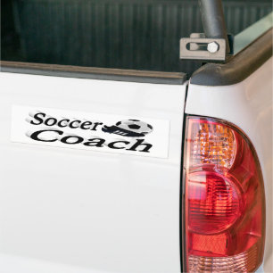 Pegatina Para Coche Entrenador de fútbol