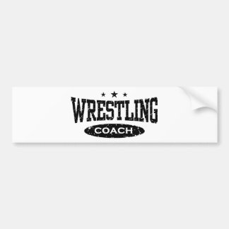 Pegatina Para Coche Entrenador de lucha libre