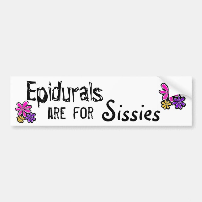 Pegatina Para Coche Epidurals está para las mariquitas (Frente)