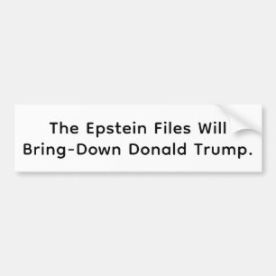 Pegatina Para Coche Epstein Derriba a Trump Hankamer Artjunkhaus Diver