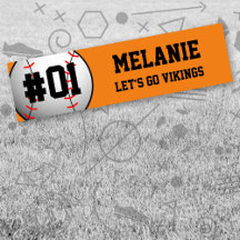 Equipo de béisbol negro naranja