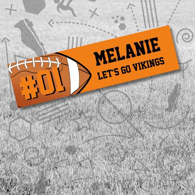 Pegatina Para Coche Equipo de fútbol negro naranja (Subido por el creador)