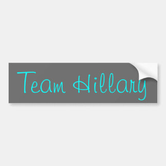 Pegatina Para Coche Equipo Hillary