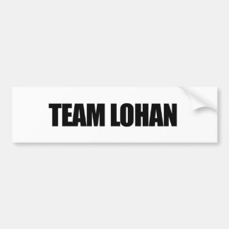 Pegatina Para Coche Equipo Lohan Bumpersticker