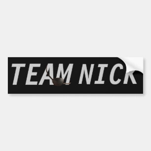 Pegatina Para Coche Equipo Nick