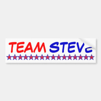 Pegatina Para Coche Equipo Steve