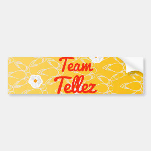 Pegatina Para Coche Equipo Tellez
