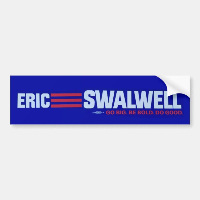 Pegatina Para Coche Eric Swalwell para Presidente (Frente)