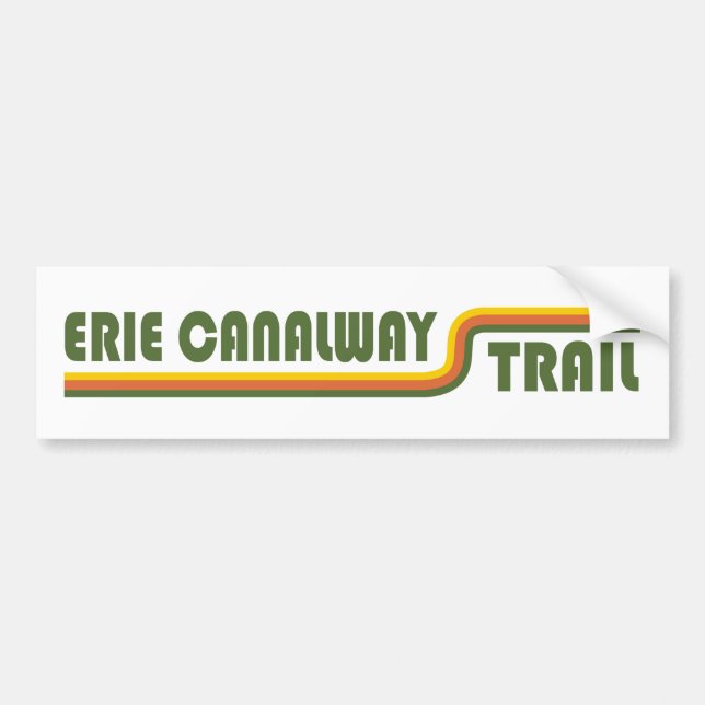 Pegatina Para Coche Erie Canalway Trail (Frente)