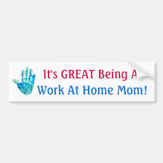Pegatina Para Coche ¡Es el GRAN ser una mamá del trabajo en casa!
