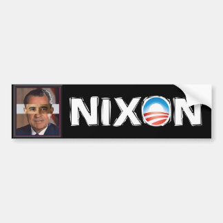 Pegatina Para Coche Escándalo rápido y furioso de Obama - de Nixon