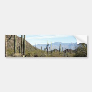 Pegatina Para Coche Escena 02 del desierto de Sonoran