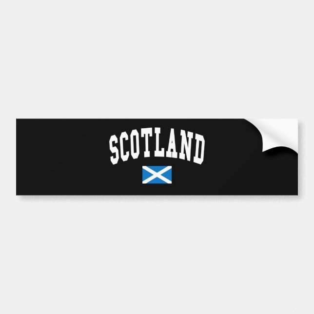 PEGATINA PARA COCHE ESCOCIA (Frente)